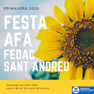 Apunta!!! Festa AFA Primavera 2020